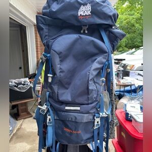 Blue Hiking Backpack